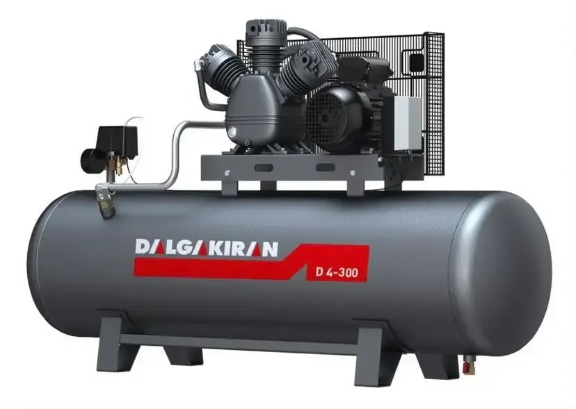 DALGAKIRAN HAVA KOMPRESÖRÜ 300 LT 12 BAR 5,5 HP