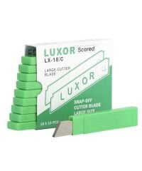 LUXOR LX-18/C-K KIRIMSIZ MAKET BIÇAĞI YEDEĞİ GENİŞ