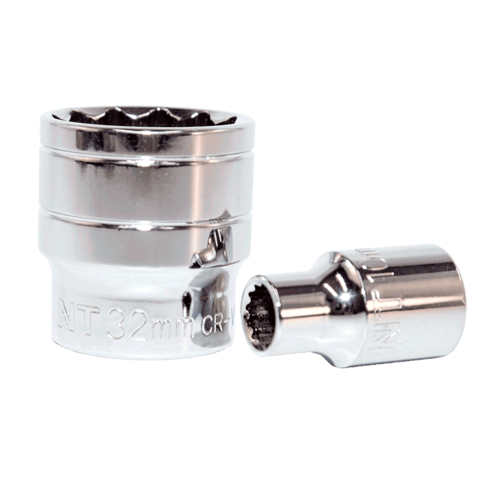 1/2'' 12 Köşe CrV Lokmalar