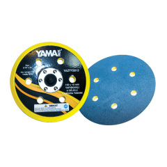 6.0'' 150x10 mm. 6 Delikli Yapışkanlı Zımpara Tabanı