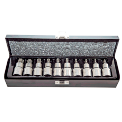 11 Parça 1/2'' CR-V Torx Lokma Seti