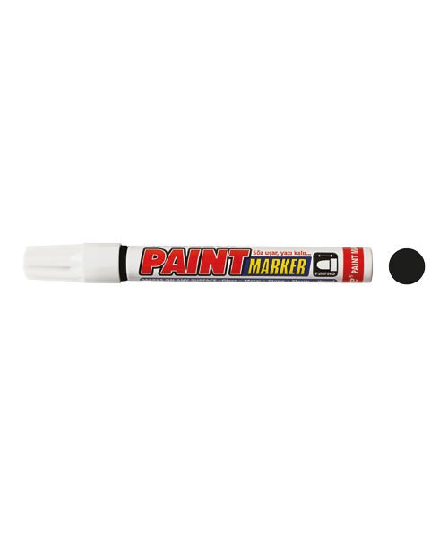 MERCURE PAINT MARKER SİYAH BİLYALI