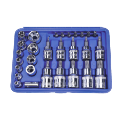 29 Parça CRV S2 Torx Lokma ve Bit Seti