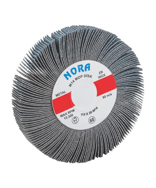 VİDALI MOP DİSK ZR 115*20*M-14 100 Kum