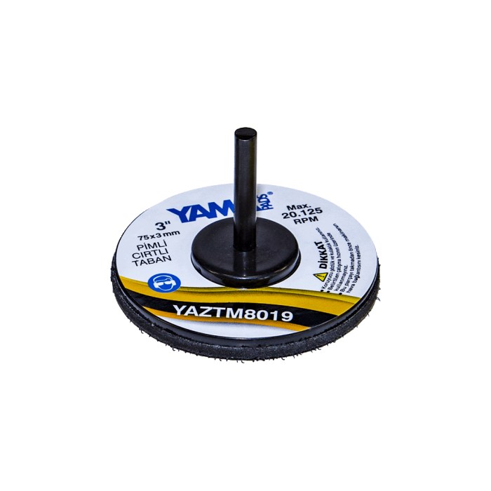 3'' 75x3 mm. Pimli Cırtlı Taban
