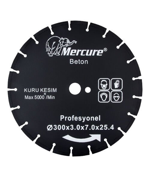 MERCURE BETON TESTERE 350*3.4*25.4