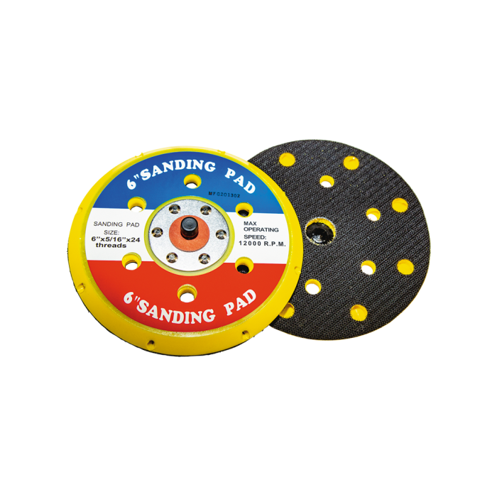 6.0'' 150 mm. Cırtlı Delikli Zımpara Tabanı