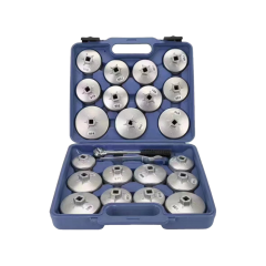 23 Parça 1/2'' Alüminyum Filtre S/T Kapak Seti