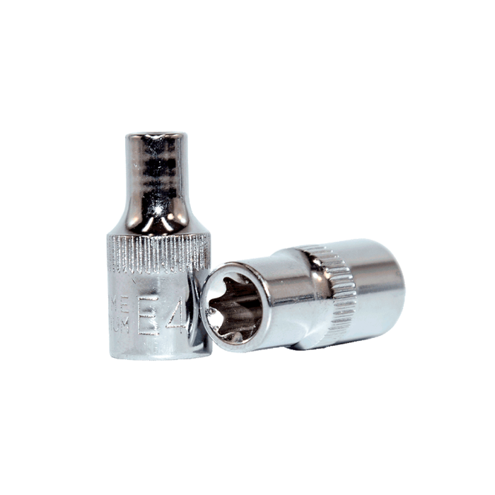 1/4'' E Tipi Torx CrV Lokmalar