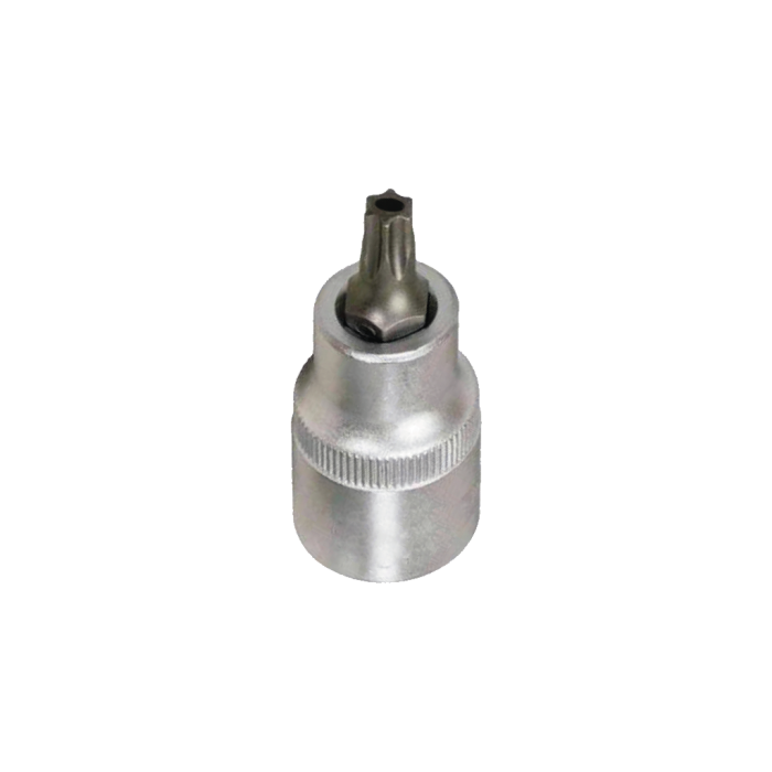 1/4'' 6 Köşe Delikli Torx CrV Lokmalar